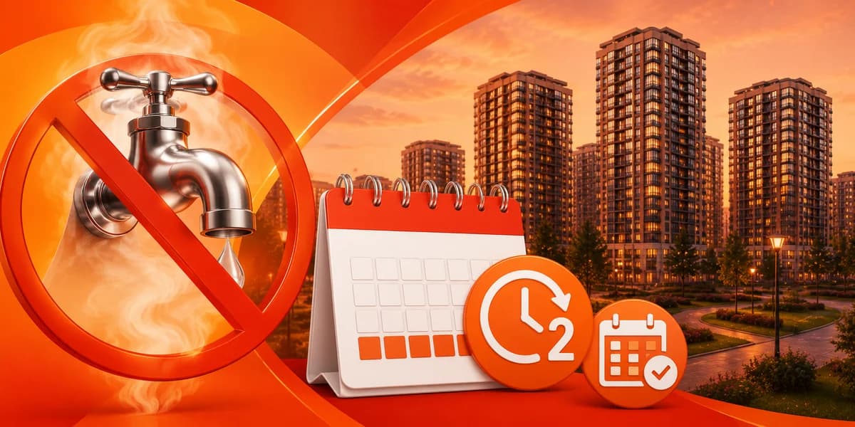Плановая остановка котельной ЖК